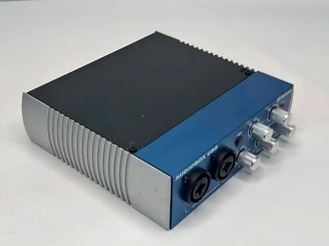 Interface De Áudio Presonus Audiobox Usb Azul E Prata 2 Canais - Foto 2