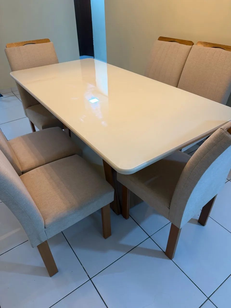 Mesa de jantar 6 lugares  - Foto 2