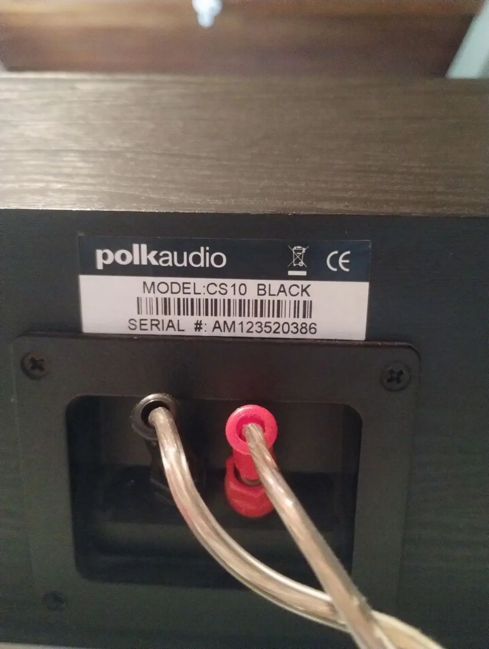 Central POLK AUDIO CS10 Black  - Foto 4