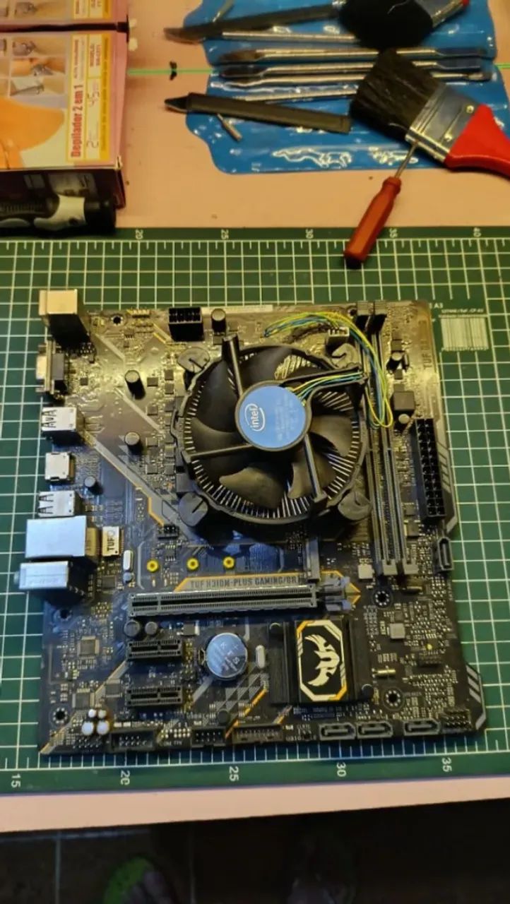 Kit Placa mãe Asus + I3-8100 - Foto 4