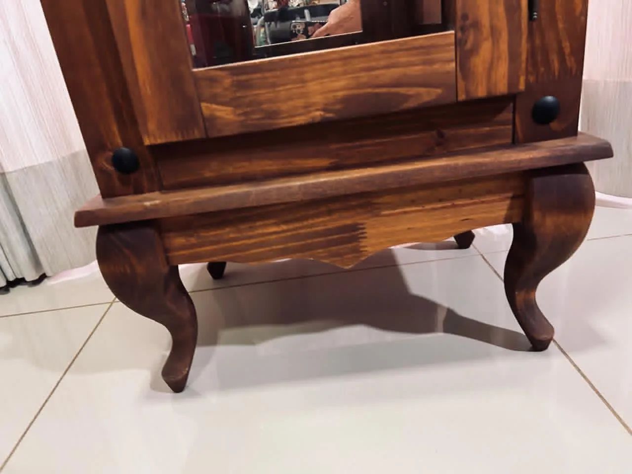 Cristaleira vidro e espelho  - Foto 4