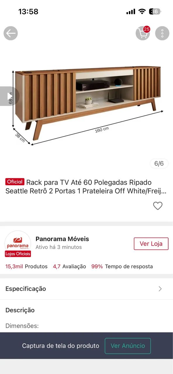 Rack para Tv