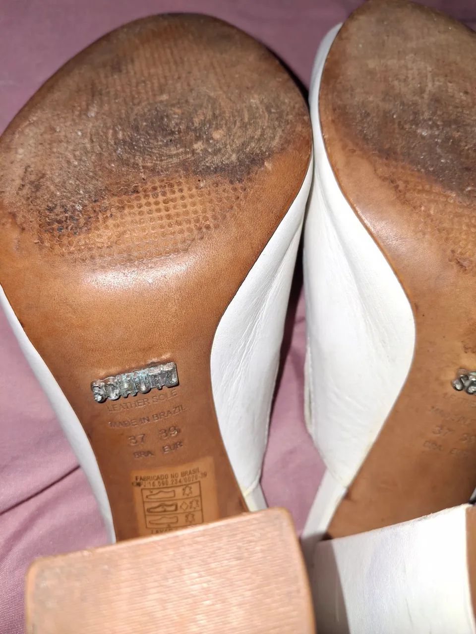 Schutz 37, couro legítimo original  - Foto 4