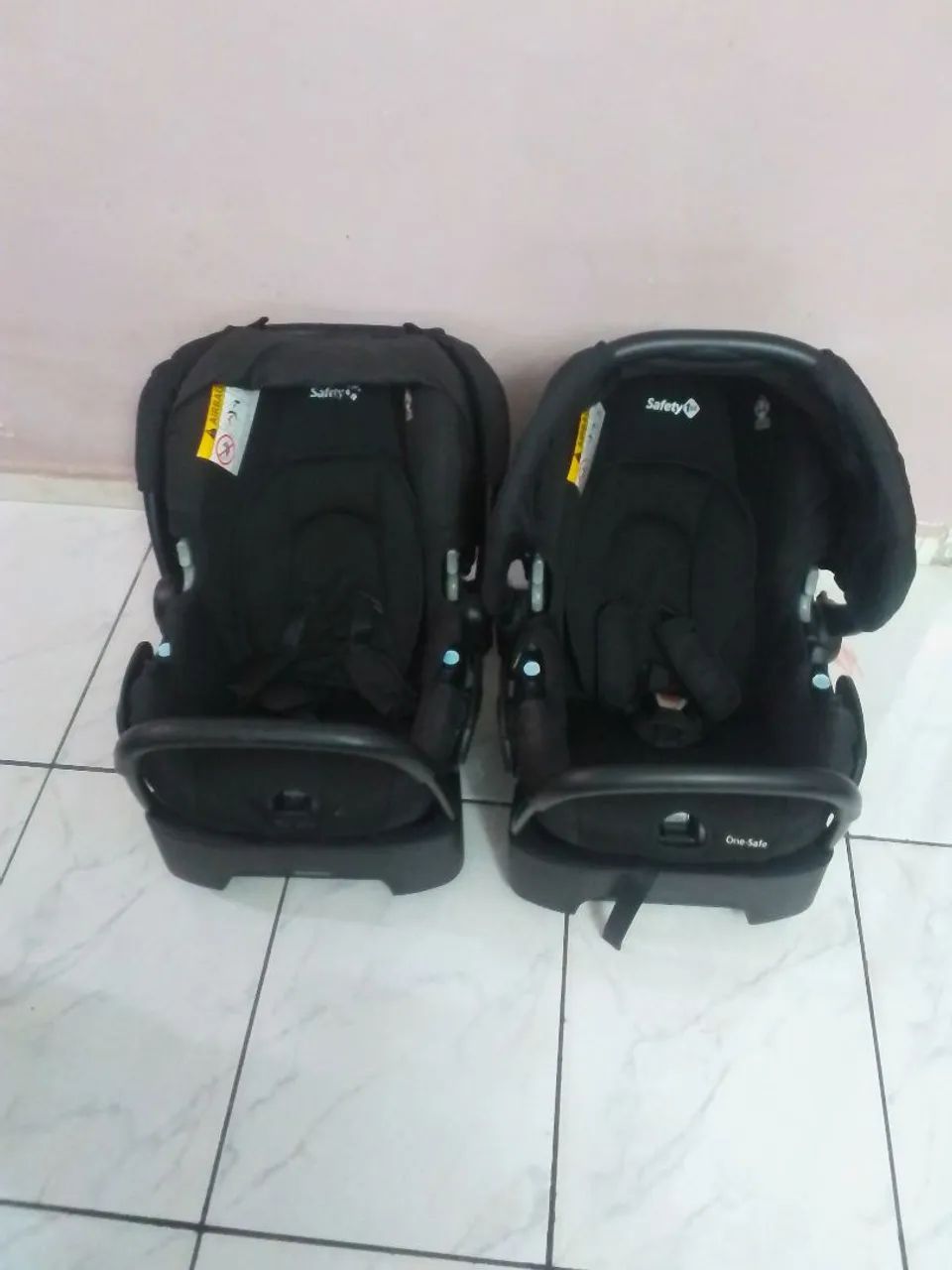 Carrinho de bebe modelo Safety 1ft para gêmeos  - Foto 4