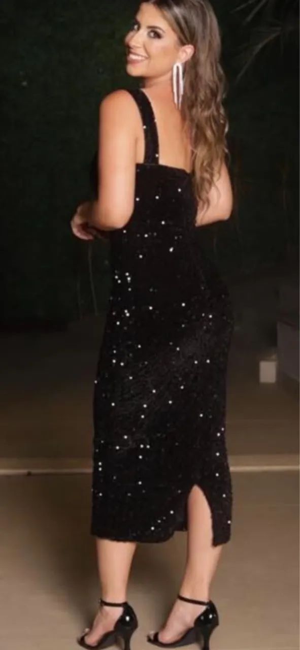 Vestido paete 