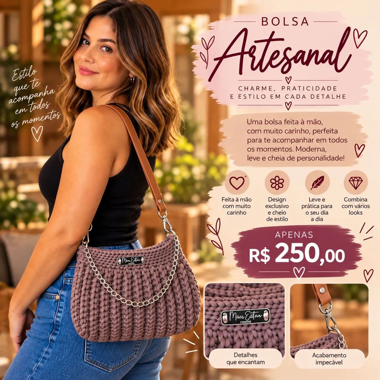 Bolsa de croche