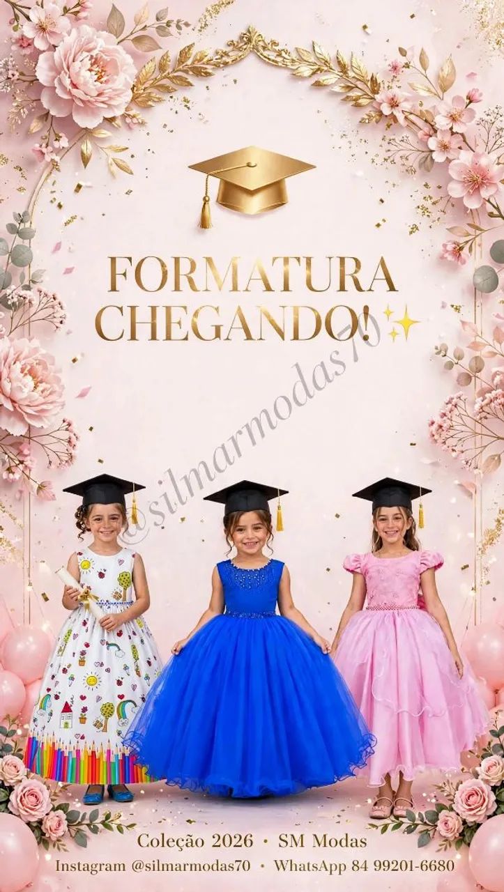  Vestidos formando 
