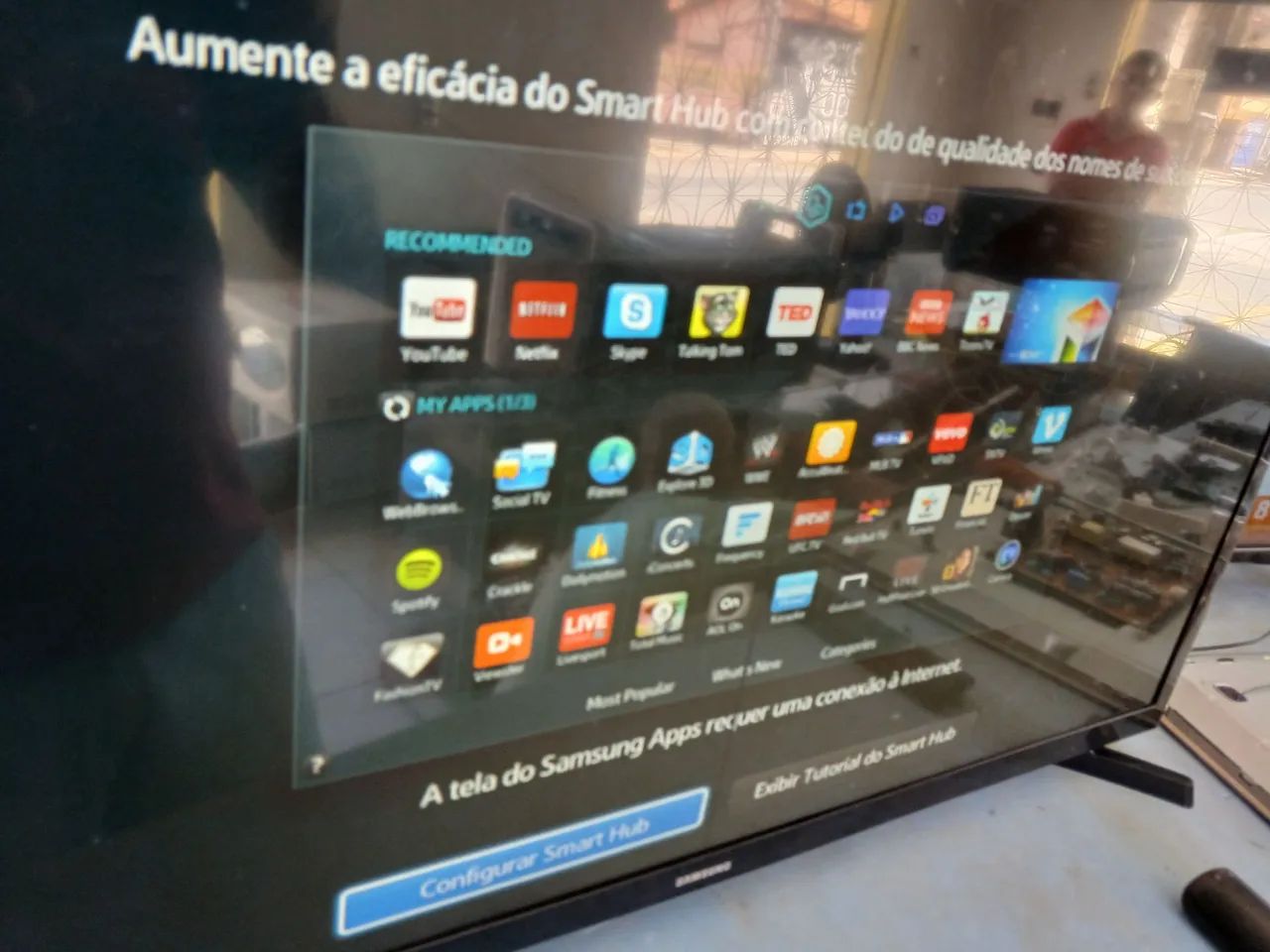 Tv Samsung 32 dmart com garantia.  - Foto 2