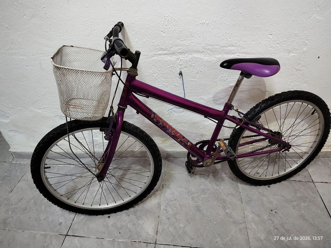 Bicicleta feminina aro 24 