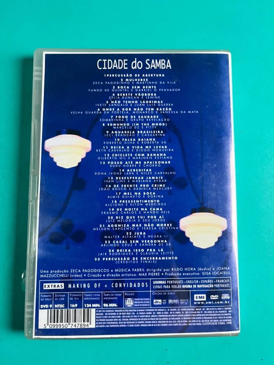 Dvd Cidade Do Samba - CDs, DVDs etc - Vila Mathias, Santos