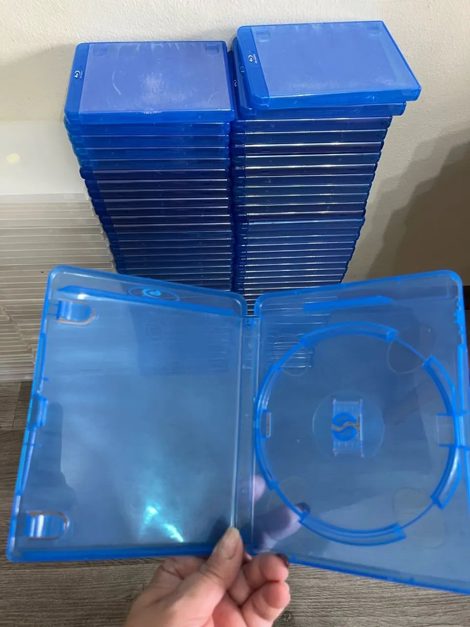 Caixinha vazia para DVD e Blueray