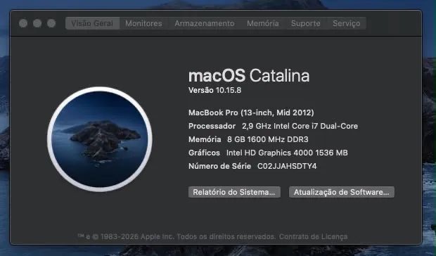 MacBook Pro 13 Mid 2012, i7 2.9GHz, 8GB RAM, HD 750GB - Notebooks