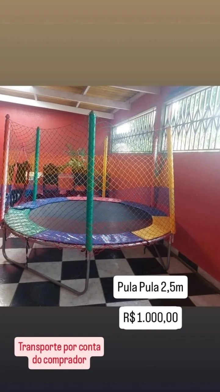 Pula Pula 2,5 usado poucas vezes