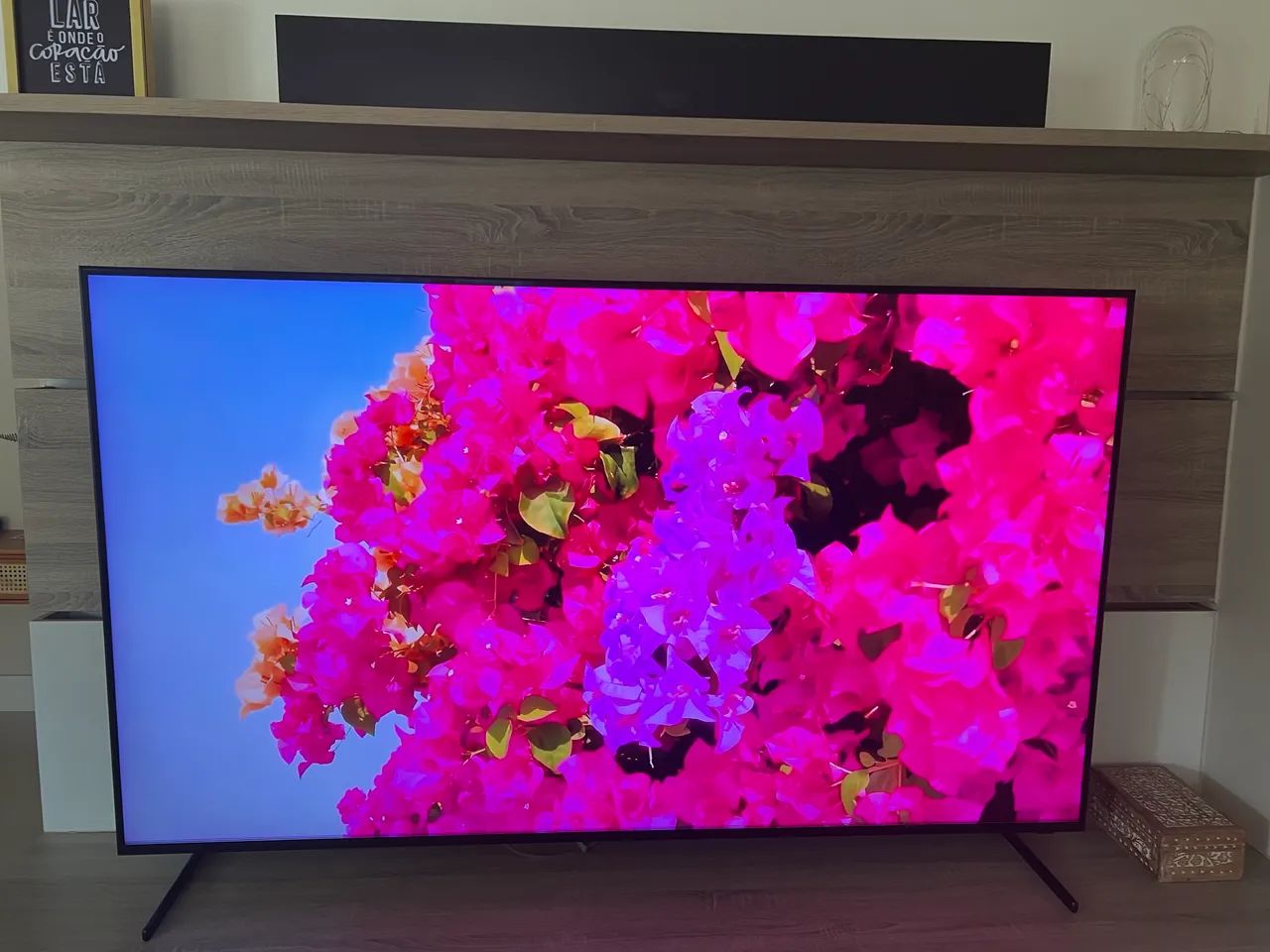TV Samsung QLED 8K 75 polegadas+Soundbar - Foto 3