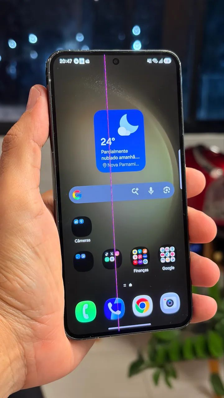 Galaxy S23 com listra na tela  - Foto 4
