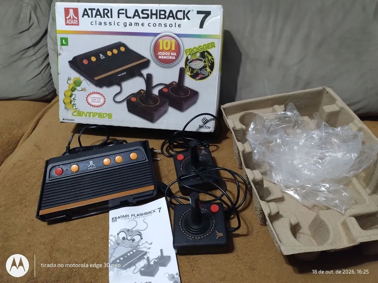 Atari flashback 101 jogos na memória 