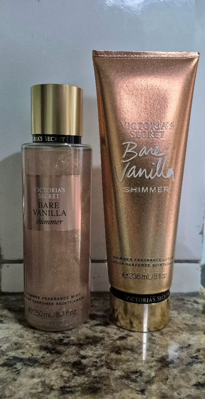 Perfume kit victoria secrets body splash + creme