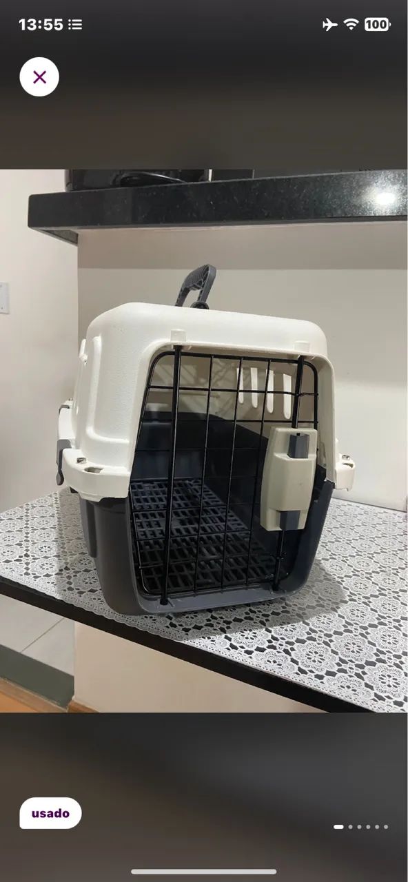 Caixa de transporte pet