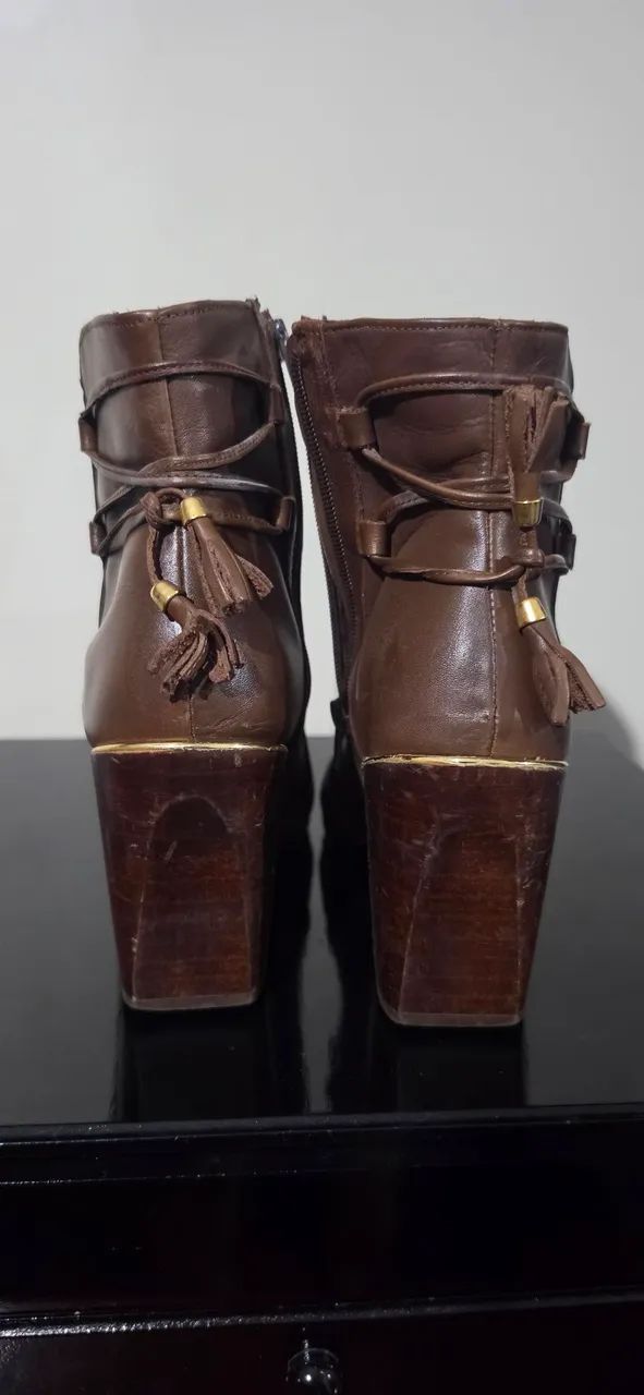 Bota couro Marron  - Foto 3