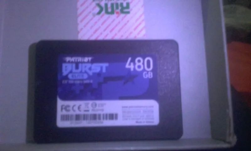 SSD 480 GB Patriot Burst - 100% Healthy [5 Months of Use]