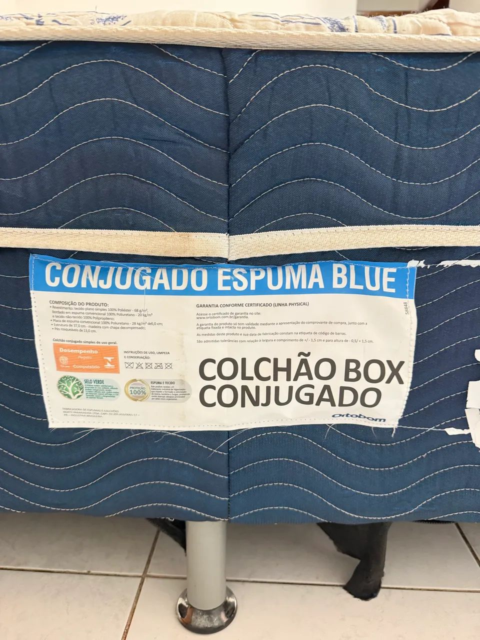 Colchão box conjugado casal - ortobom  - Foto 4