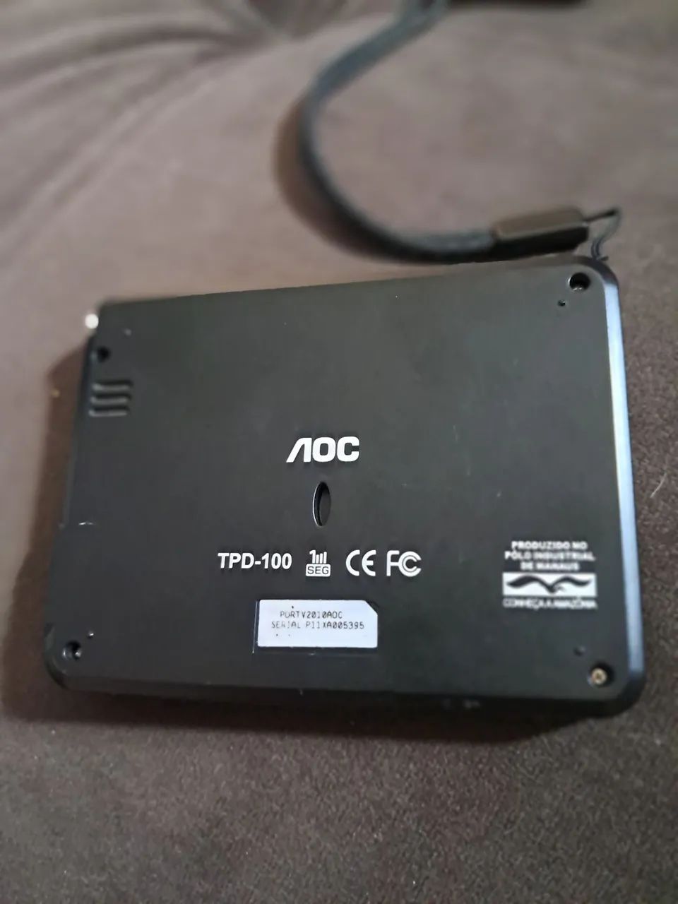 TV Aoc de bolso modelo TPD-100 - Foto 3