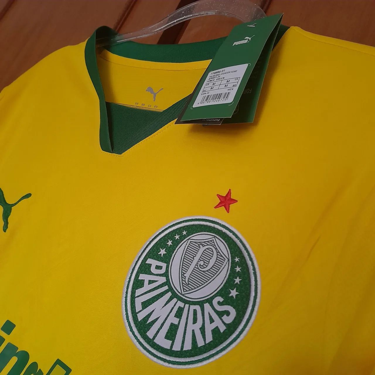 Camisa Palmeiras Amarela - Foto 4