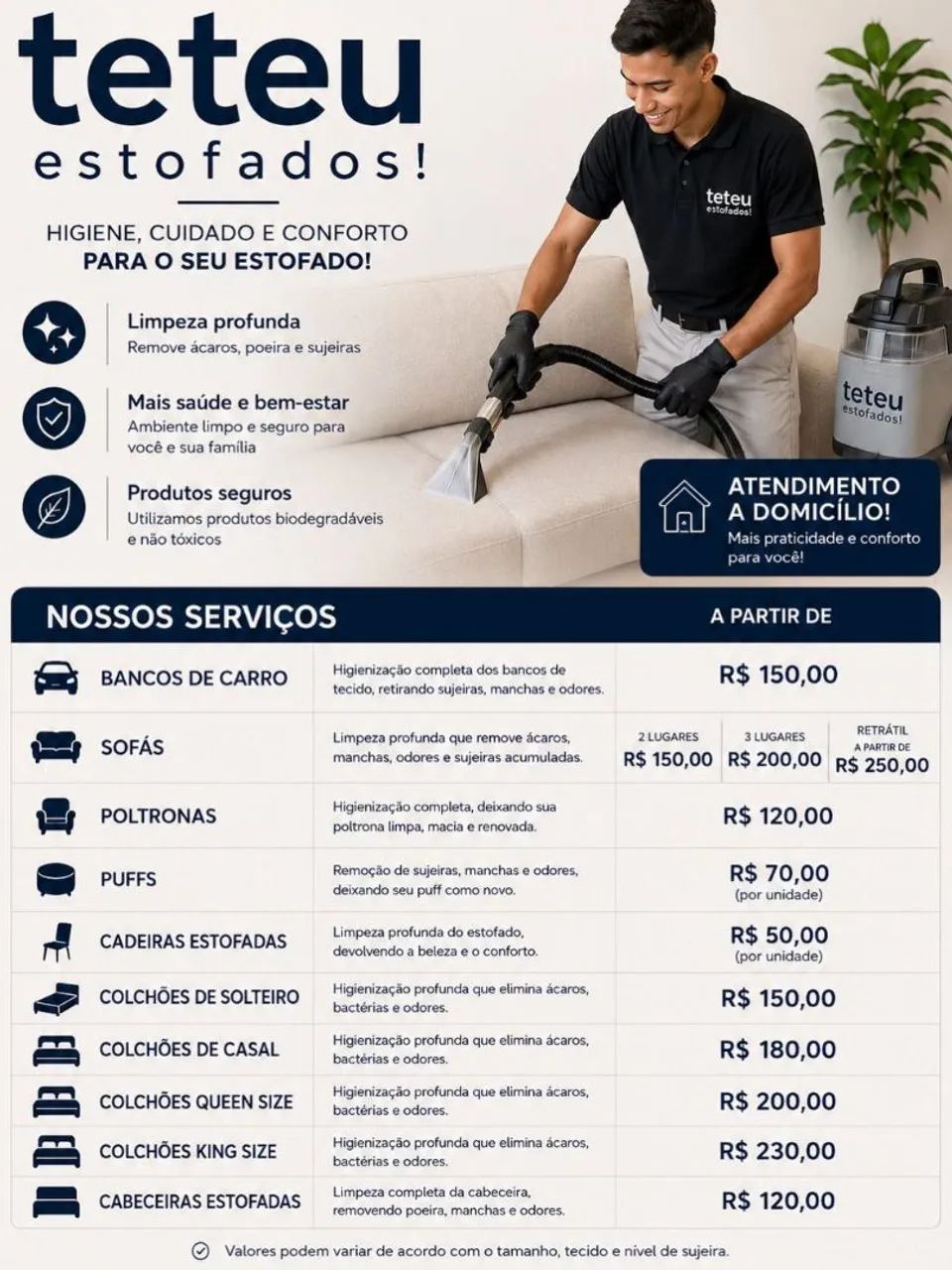 Higienização de estofados ? - Foto 2