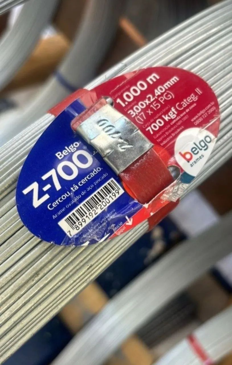 Telha isotermica gradil perfil coluna arame liso belgo mineiro z700 mil metros  - Foto 3