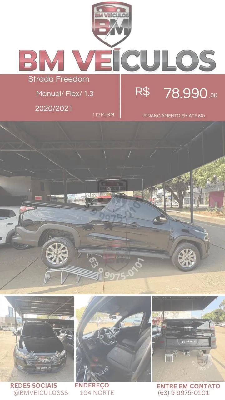 Fiat Strada Freedom 1.4 Flex 8V CD 2021