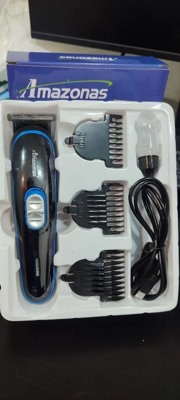MAQUINA DE CORTAR CABELO - NOVA - Foto 2
