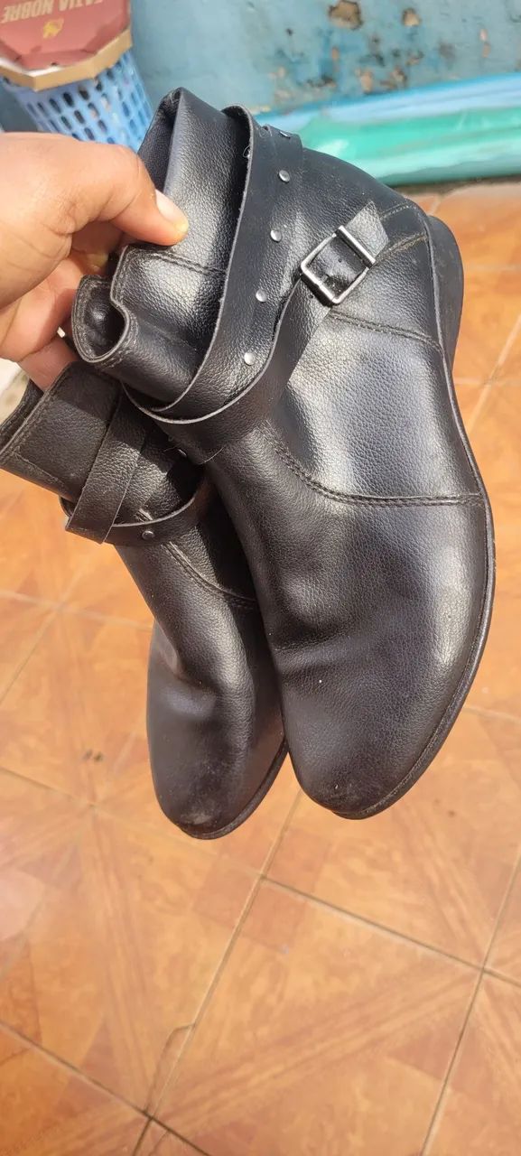 Bota preta 35/36 - Foto 3