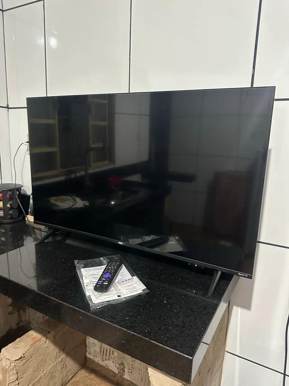 Smartv 43 3 meses NF nova 1100$ - Foto 2