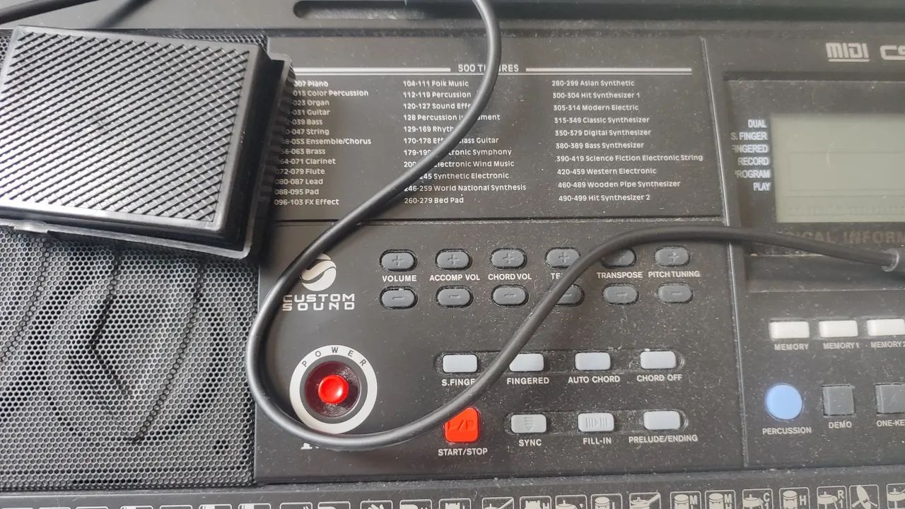 ? TECLADO CST3000 - OPORTUNIDADE! ? - Foto 3