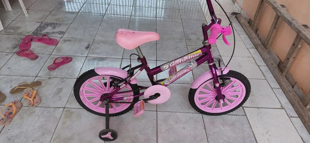 Vendo Bicicleta aro 16 menina  - Foto 2