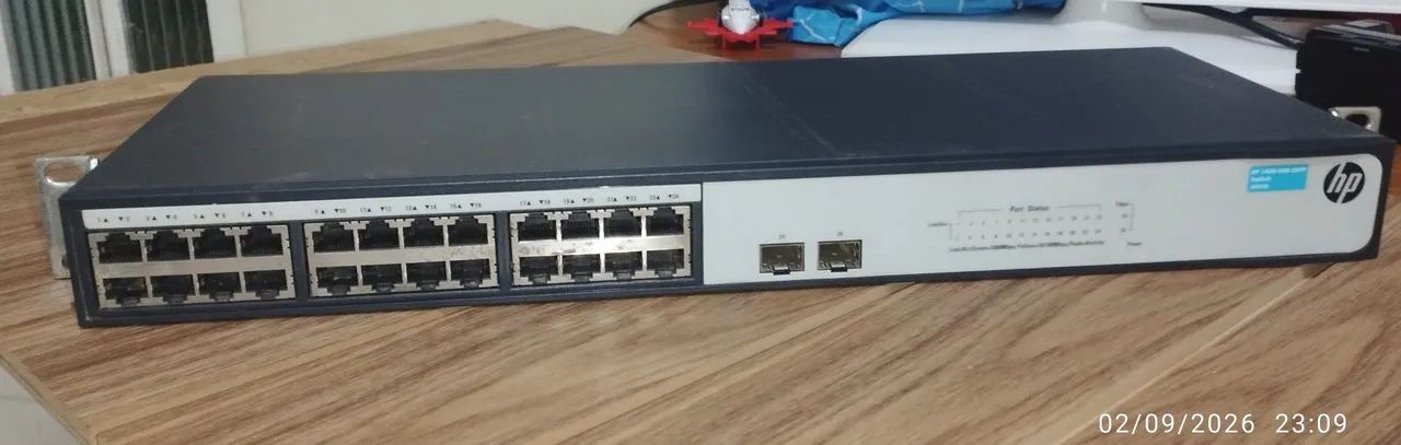 Switch HP 24G Novíssimo  - Foto 2