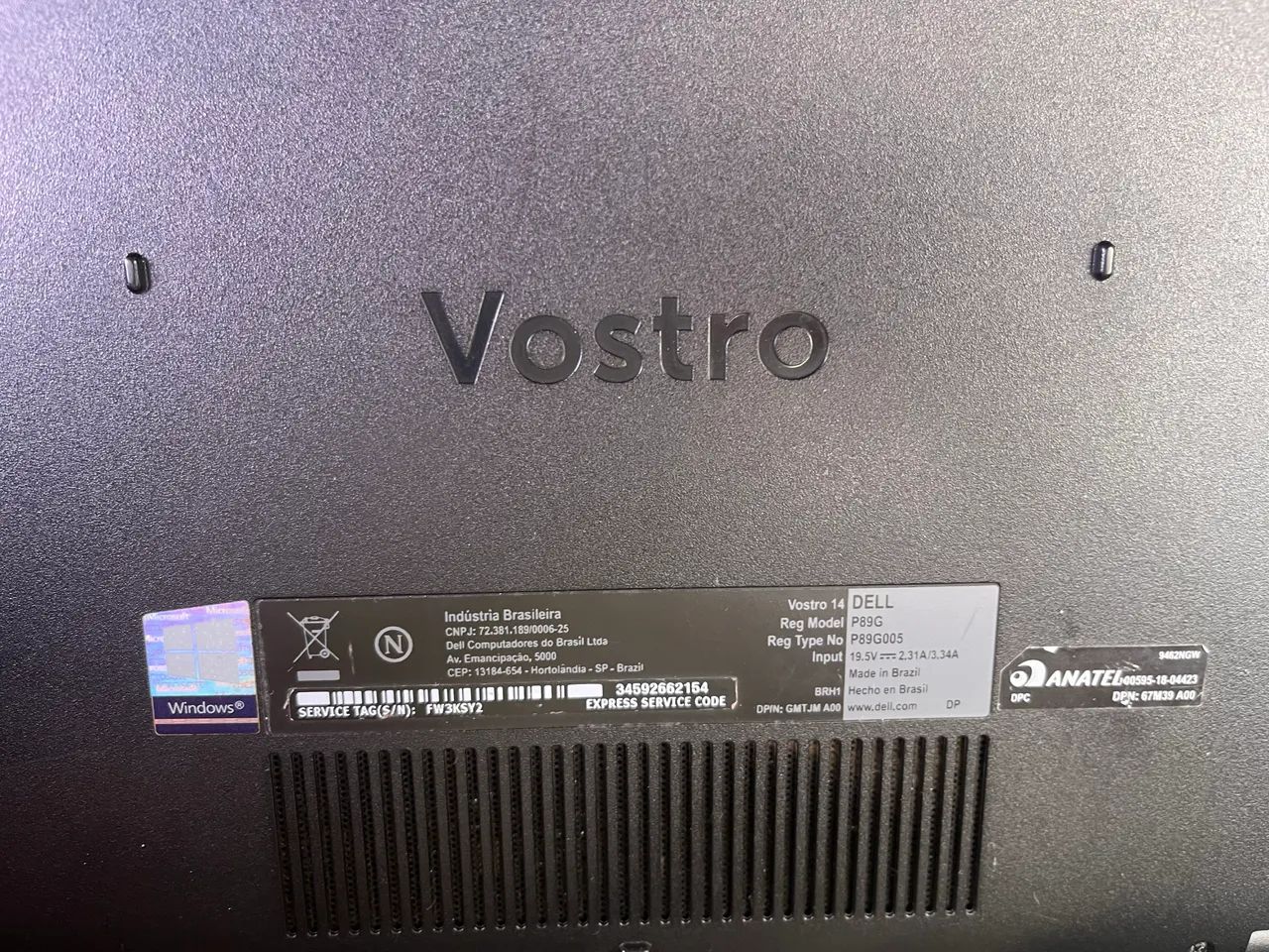 NOTEBOOK DELL VOSTRO 14 - Foto 2
