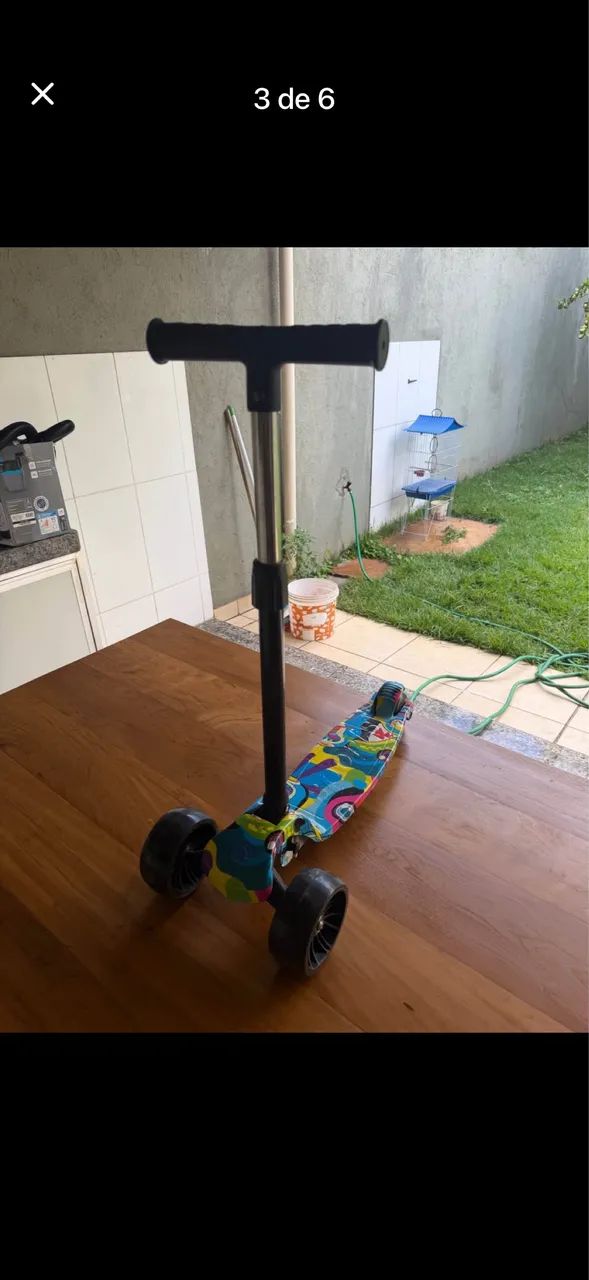 Patinete infantil com rodas que ascendem - Foto 2