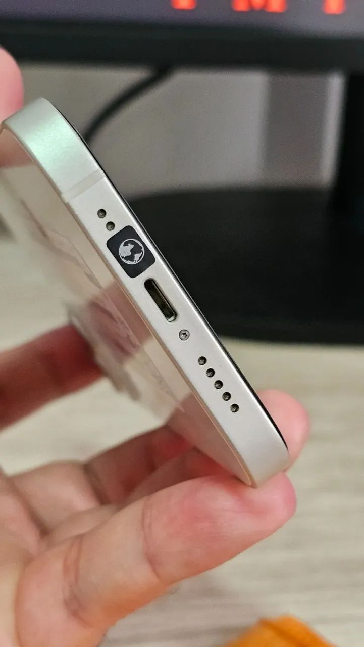 iPhone 13 128GB Branco Seminovo Impecável - Foto 4