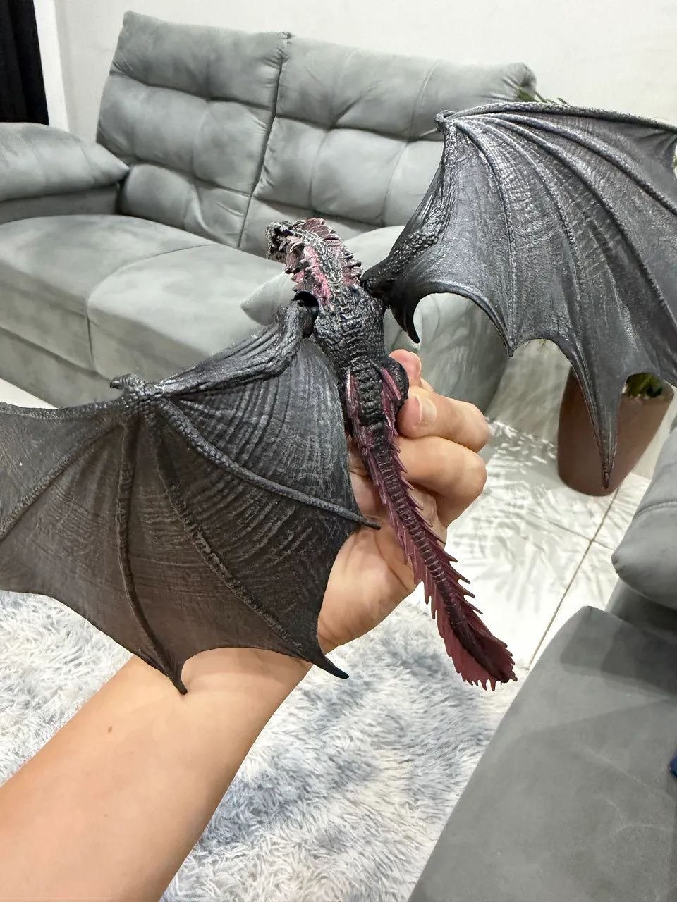 Action figure Drogon game of thrones - Foto 5
