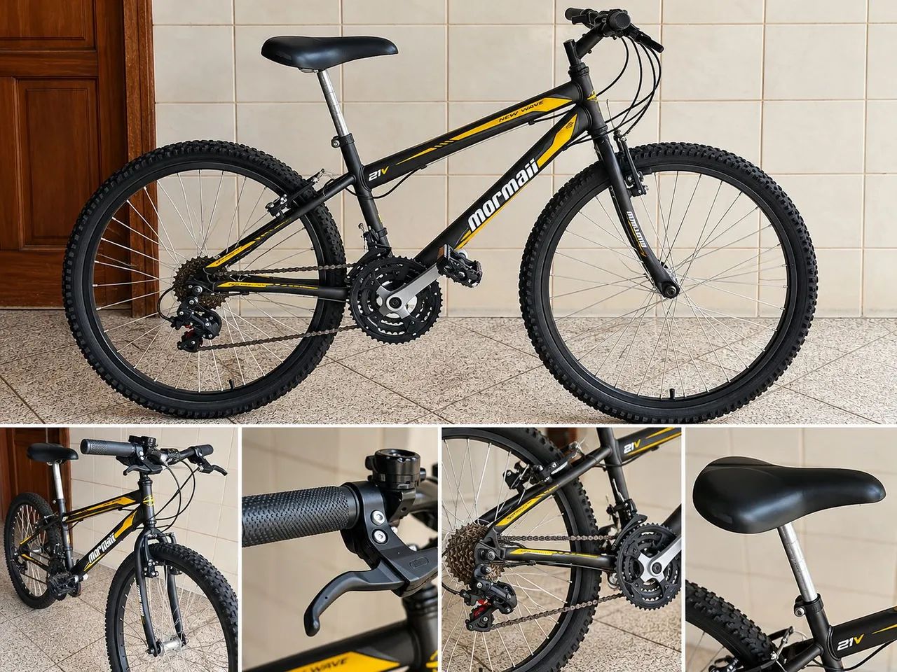 Bicicleta Mormaii semi nova 