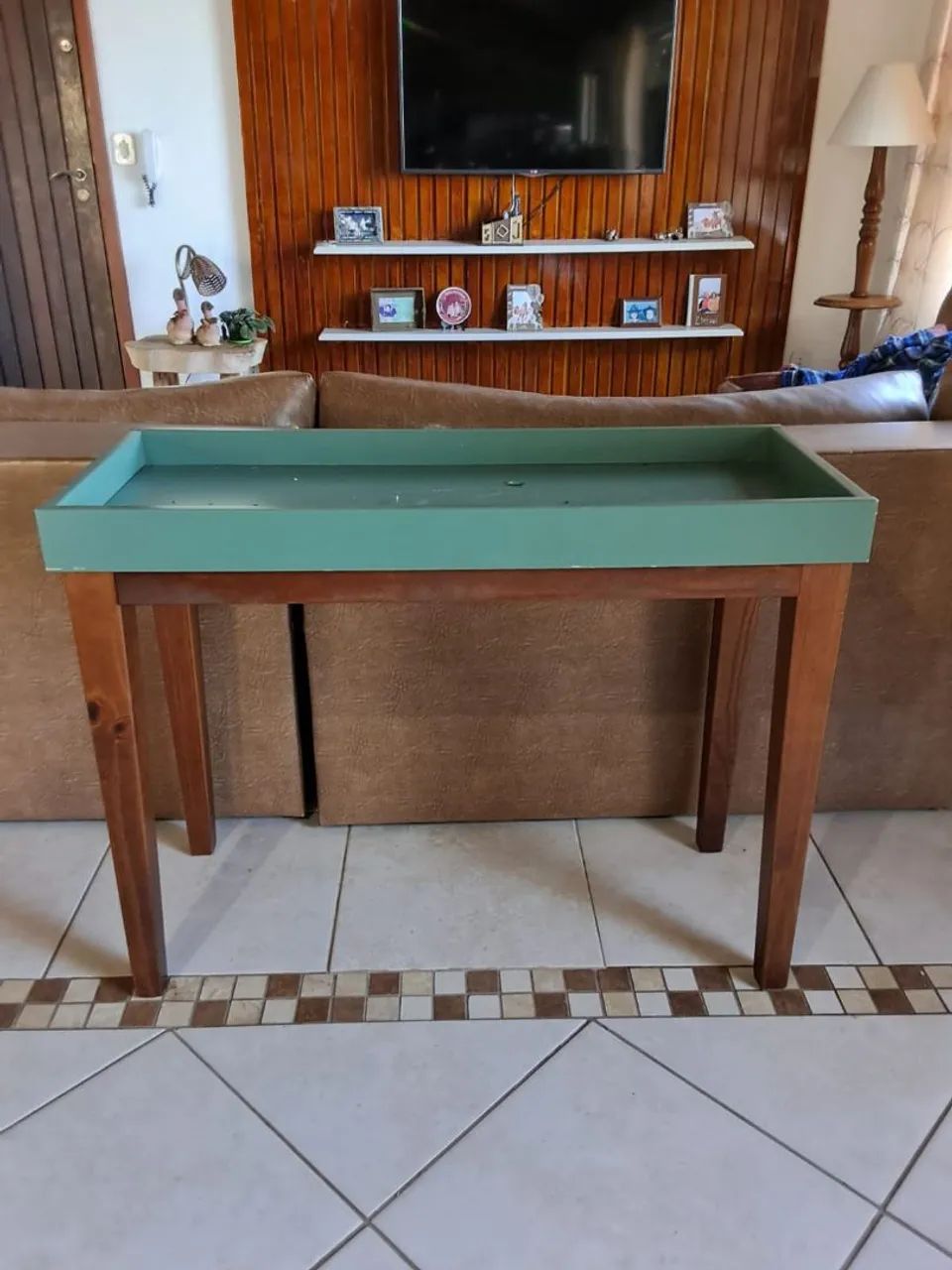 Mesa de canto madeira