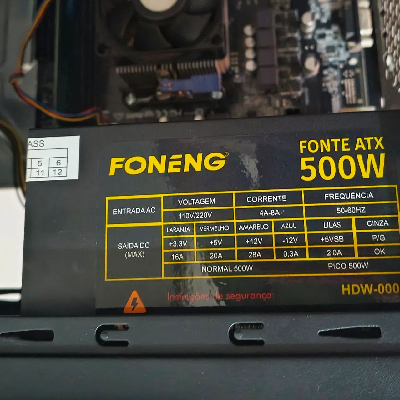 Fonte 500w ATX