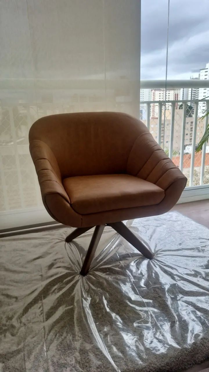 Poltrona em couro - Foto 3