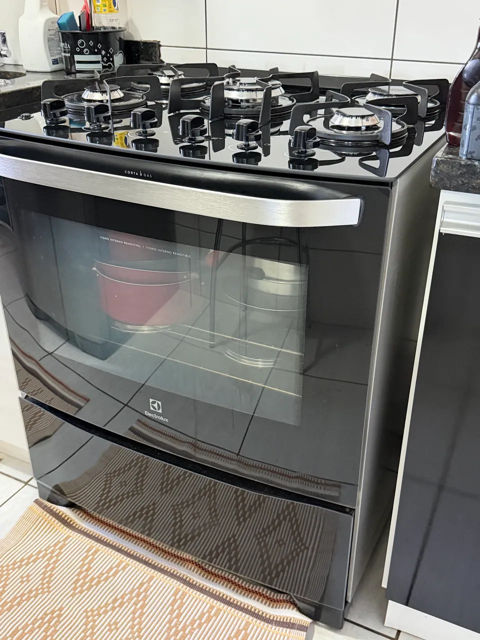 Fogão de piso Electrolux 05 bocas - Foto 2