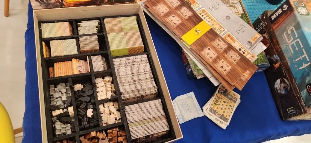 Boardgame Jogo de tabuleiro (versão inglês) - Caverna + Expansão Povos Esquecidos + Insert - Foto 3