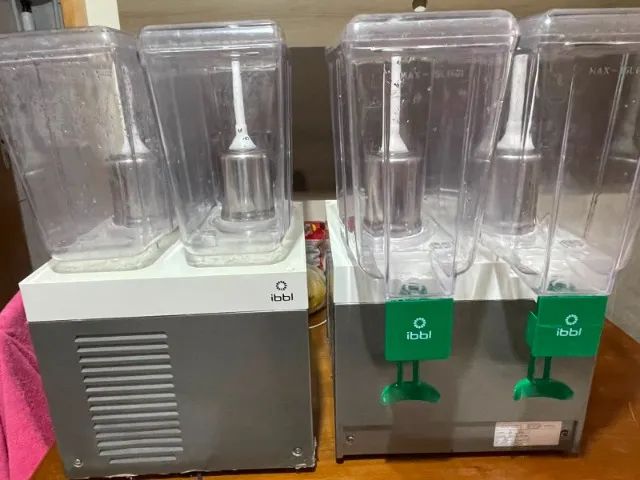 Refresqueira Ibbl 30 Litros Inox 2 Cubas 220v