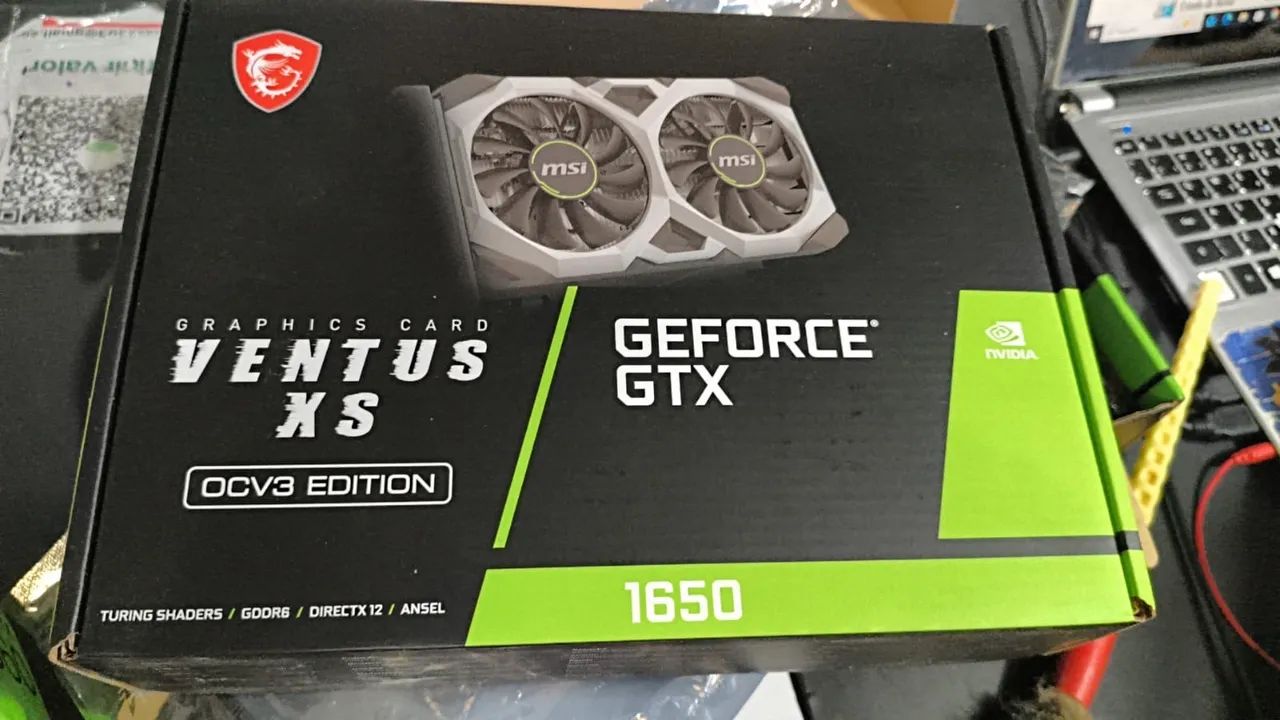 Placa de vídeo Gforce gtx 1650 