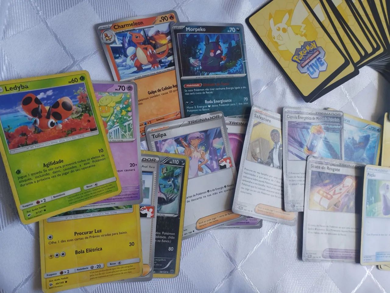 Lote 3 de cartas Pokémon variadas TCG - Foto 3