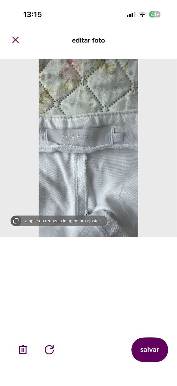 Short saia branco C&A - Foto 4